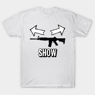 Gun Show Workout Design T-Shirt